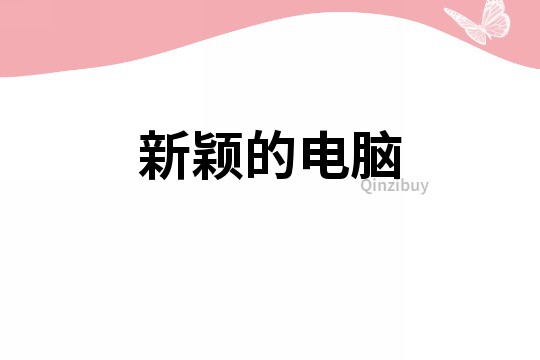 新穎的電腦