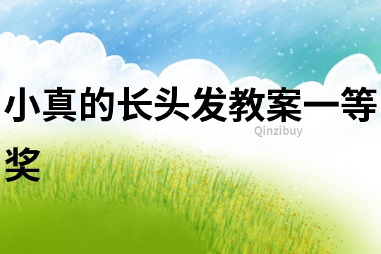 小真的長頭發教案一等獎