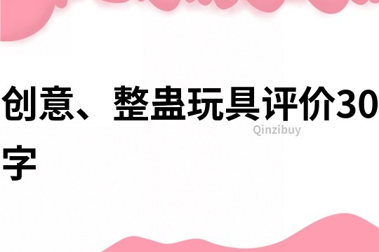 創意、整蠱玩具評價30字