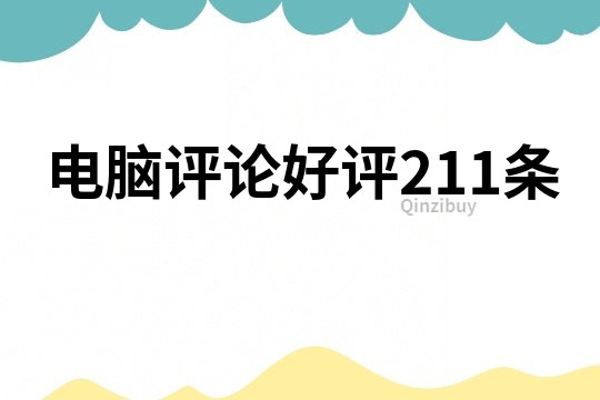 電腦評論好評211條