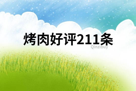 烤肉好評211條
