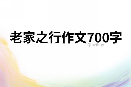 老家之行作文700字
