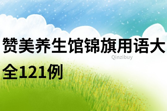 贊美養生館錦旗用語大全121例