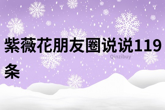 紫薇花朋友圈說說119條