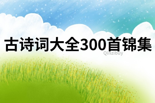 古詩(shī)詞大全300首錦集