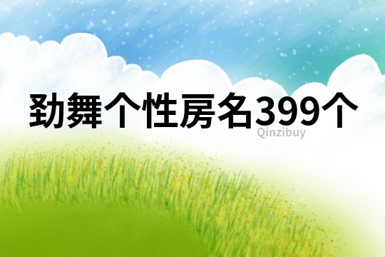 勁舞個(gè)性房名399個(gè)