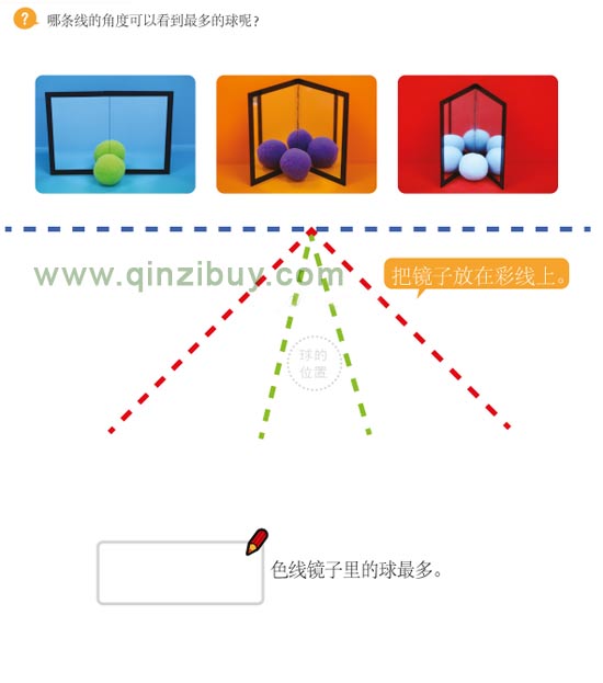 幼兒園大班科學教案:鏡子分身術