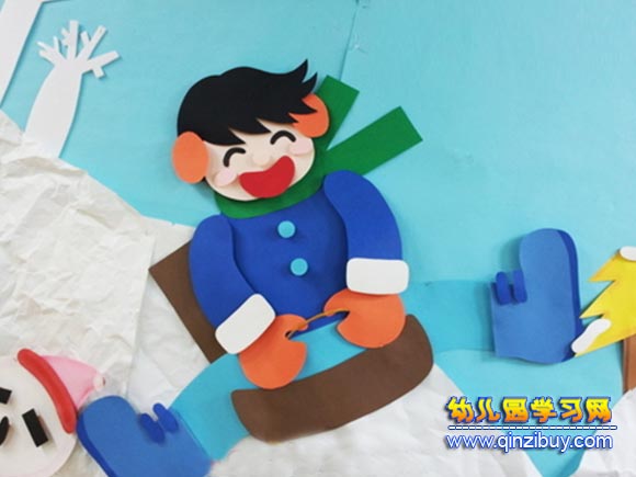 玩雪│幼兒園冬天環境布置圖片1