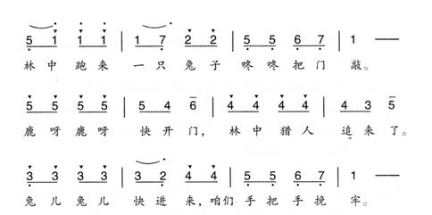 幼兒園小班音樂律動(dòng)教案:大鹿